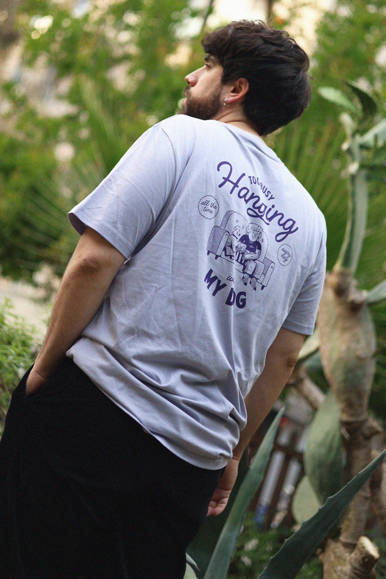 TOO BUSY HANGING WITH MY DOG T-SHIRT