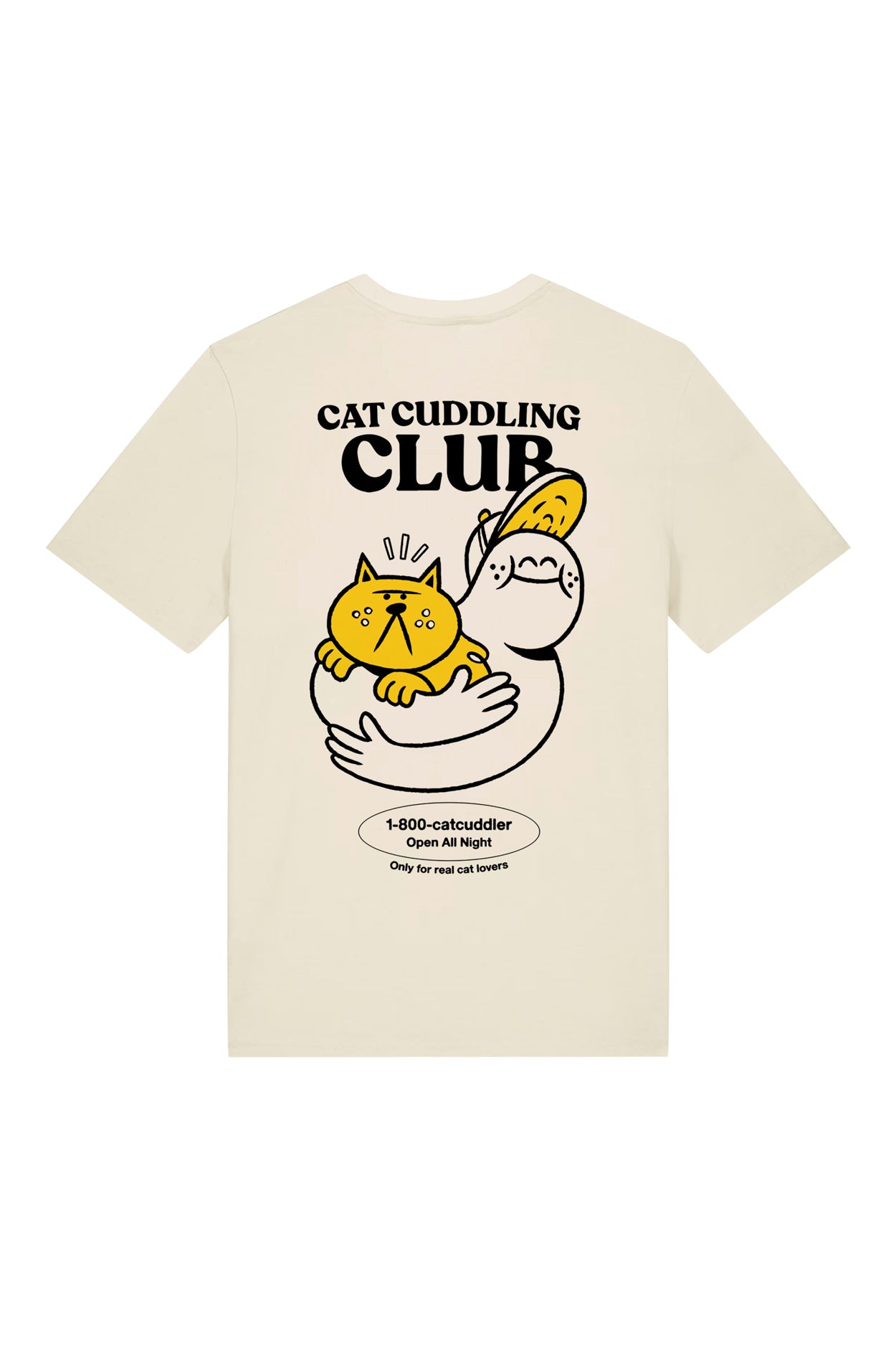 CAT CUDDLER CLUB T-SHIRT