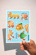 Fauna Jam Sticker Set