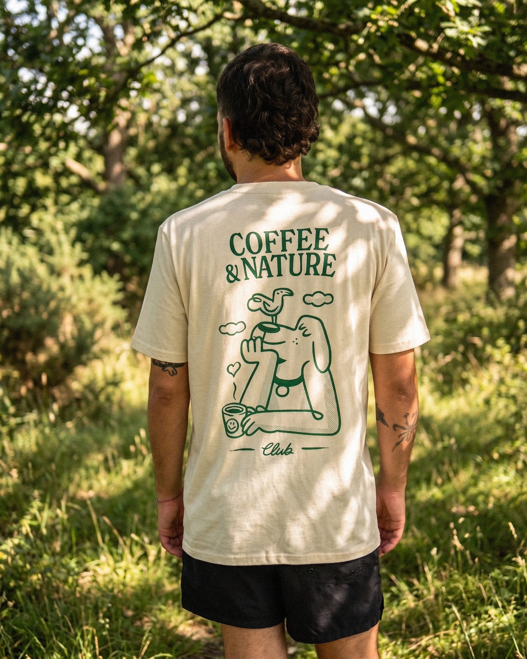 COFFEE & NATURE CLUB CAMISETA